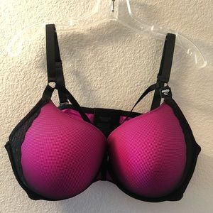 Torrid 44 DDD Push-up Plunge Bra